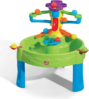 Step2 Busy Ball Table, Kids Water Table & Sand Activity Sensory Playset, Summer Outdoor Toys, 15 Piece Water Toy Accessories, For Toddlers 1.5  Years Old