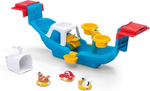 Step2 Nautical Rain Showers Bath Set, Kids Water Table & Sand Activity Sensory Playset, Summer Outdoor Toys, 8 Piece Water Toy Accessories, for Toddlers 1.5  Years Old