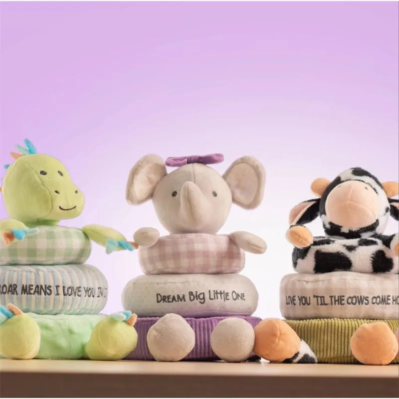 Stephen Joseph - Stacking And Nesting Plush Cow