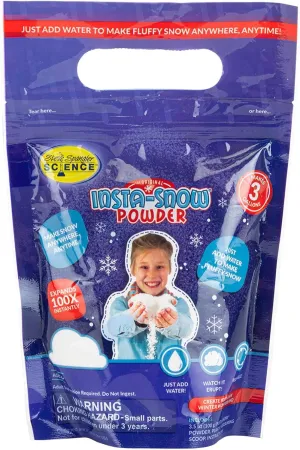 Steve Spangler Science The Original Insta-Snow Powder (makes 3 gallons - 100g)