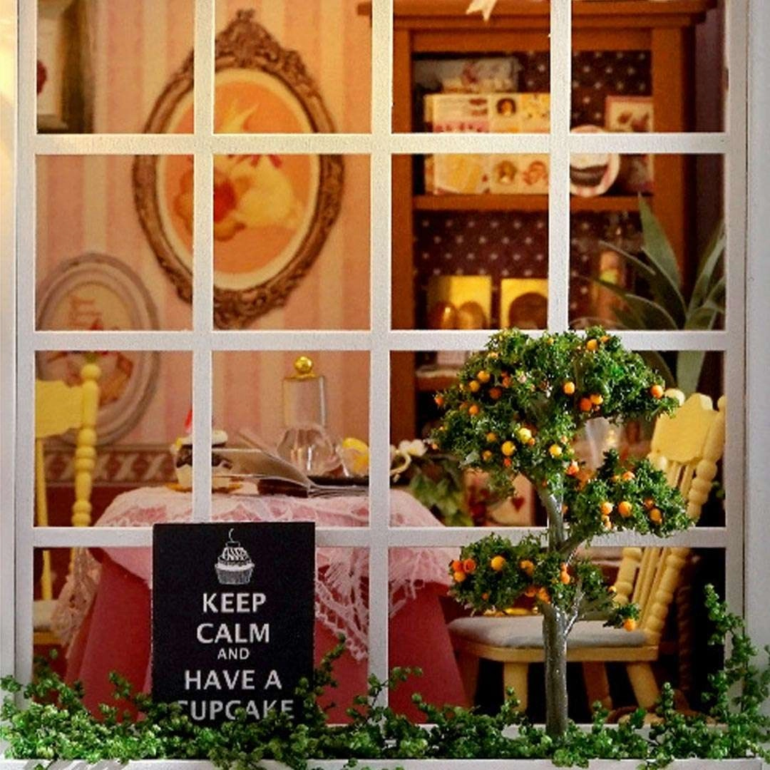 Sweet Berries Time Dessert Shop DIY Dollhouse Kit