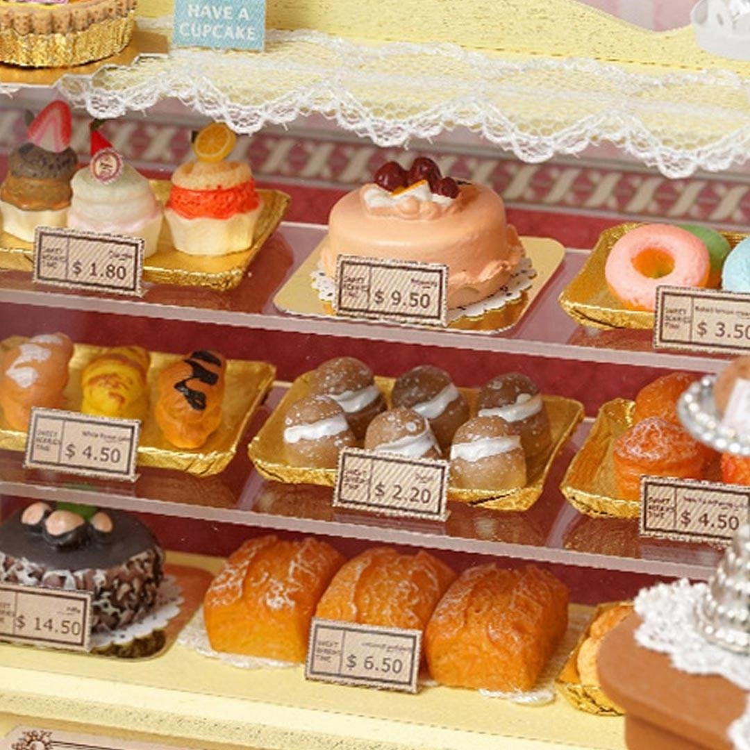 Sweet Berries Time Dessert Shop DIY Dollhouse Kit