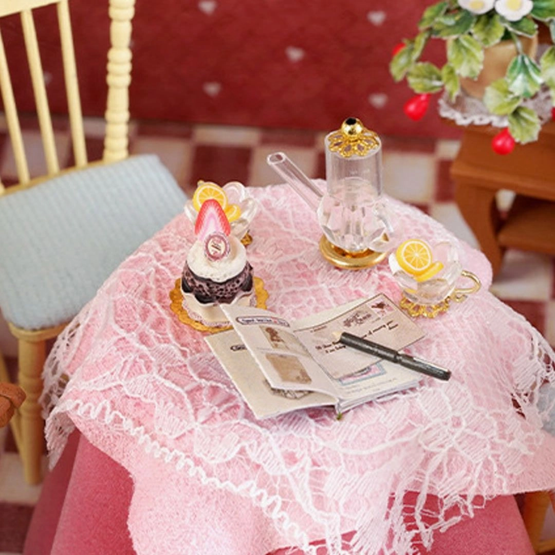 Sweet Berries Time Dessert Shop DIY Dollhouse Kit