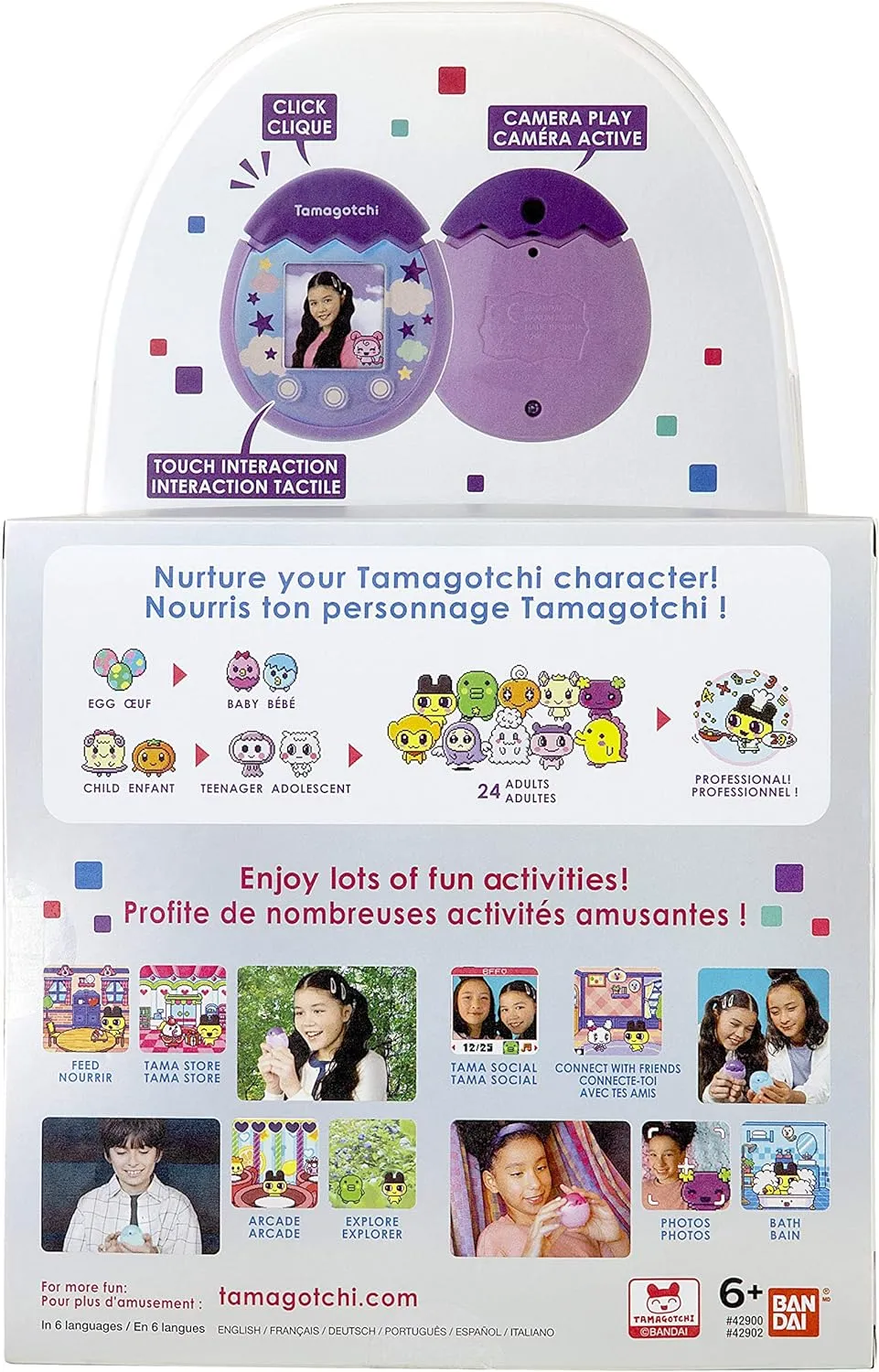 Tamagotchi Pix - Sky (Purple)