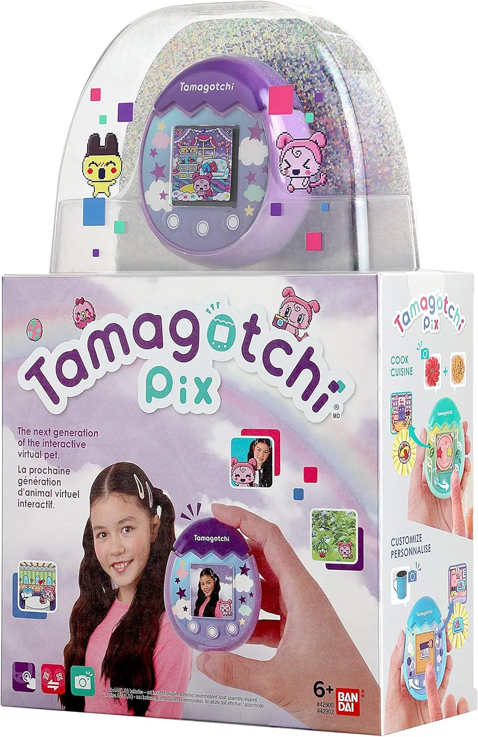 Tamagotchi Pix - Sky (Purple)