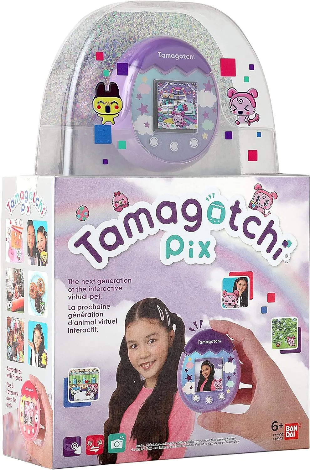 Tamagotchi Pix - Sky (Purple)