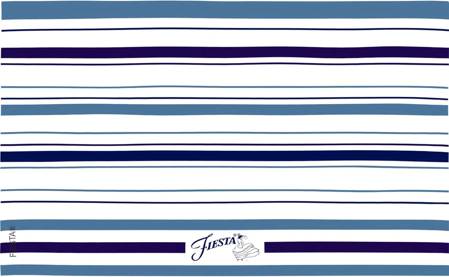 Tervis Made in USA Double Walled Fiesta Insulated Tumbler Cup Keeps Drinks Cold & Hot, 16oz, Lapis Stripes