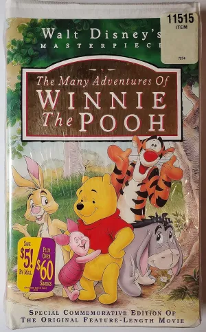 The Many Adventures of Winnie the Pooh (Walt Disney's Masterpiece)