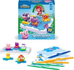 ThinkFun Friends Splish Splash: Preschool Logic and Problem-Solving Game for Kids | Fun Educational Toy for Ages 3  | Perfect for Early Learning and Skill Development