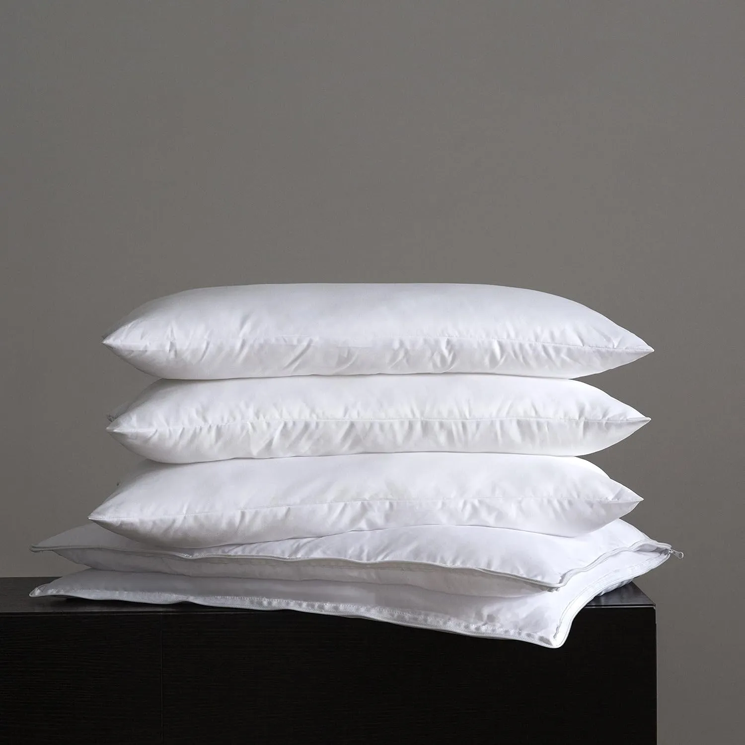 Three Geese Adjustable Layer Pillows, Assembled 3 in 1 Bed Pillow,Soft Pillow Good for Side and Back Stomach Sleeper,Queen Size Pack of 1