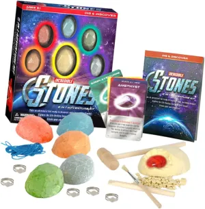 Toyvian 1set Boy Girl Exploring Toy Creative Gemstone Specimen Digging Random Style Crystal for Hands Learning and Parent-boy Girl Interaction