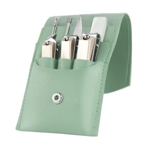 Travel Manicure Set,Nail Clipper Kit Manicure Set, 7 Pieces Nail Clippers Pedicure Kit, Stainless Steel Travel Nail Kit Professional Grooming Kit, Manicure Kit with Portable