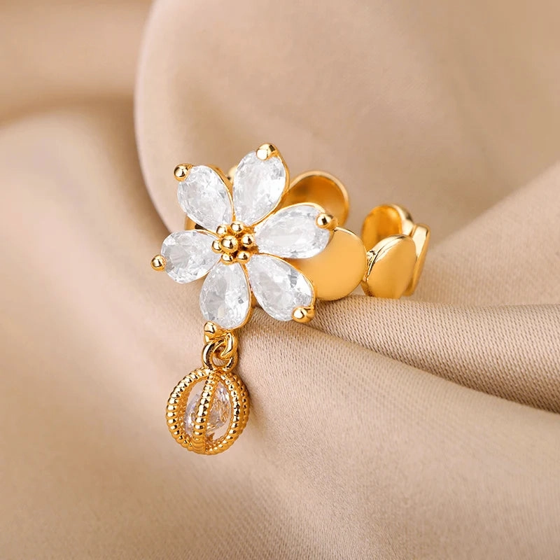 Trendy Evil Eye Ring for Women – Open Adjustable Turkish Design Jewelry™
