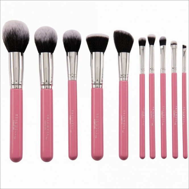Trigwell Cosmetics 10 Piece Makeup Brush Kit