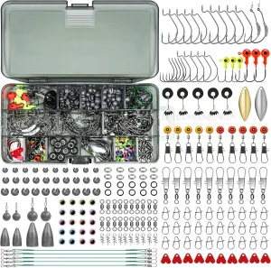 TRUSCEND Widely Used Fishing Lures & Tackle Kit Worth Ever Penny, Selected Fishing Kit for Starter Freshwater Saltwater, Economic/Giftable/Premium Fishing Gear Set Available, for Family