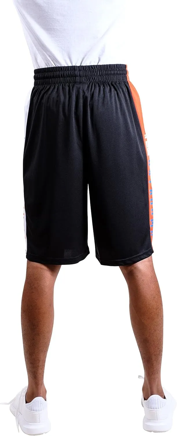 Ultra Game Men's NBA Official Super Soft Active Workout Basketball Training Shorts