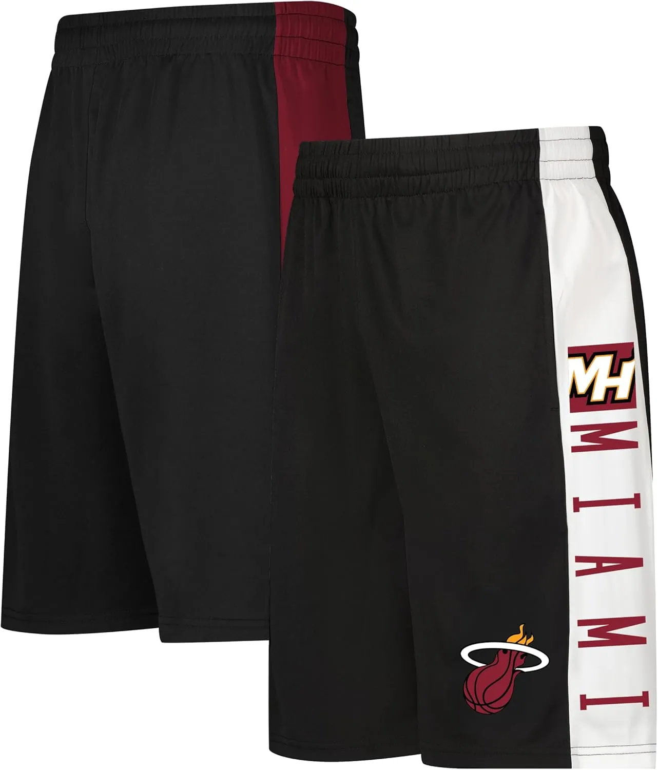 Ultra Game Men's NBA Official Super Soft Active Workout Basketball Training Shorts
