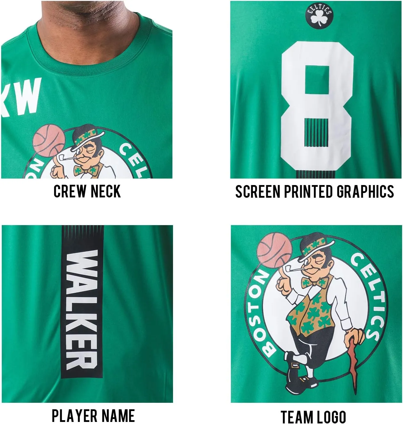 Ultra Game Men’s NBA Official Super Soft Players T-Shirt