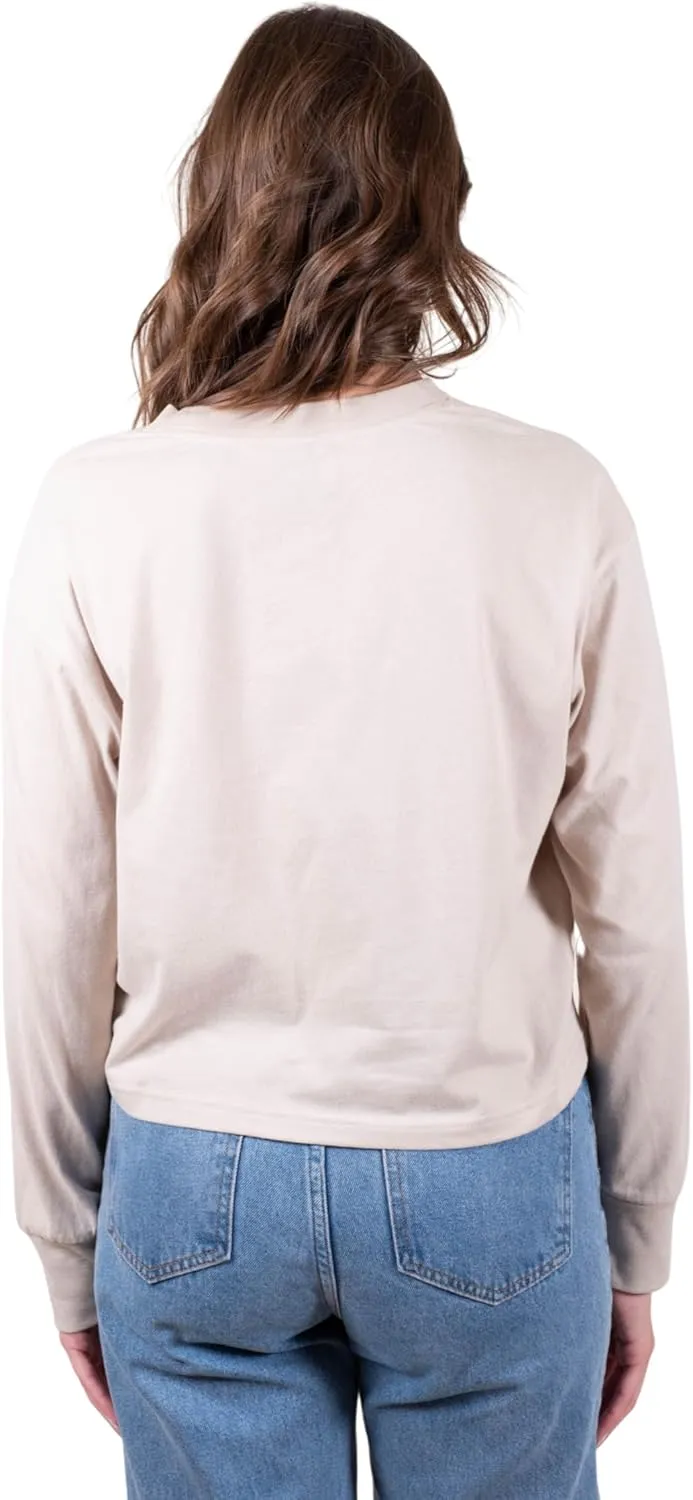 Ultra Game Women's NBA Super Soft Crop Top Pullover Sweatshirt