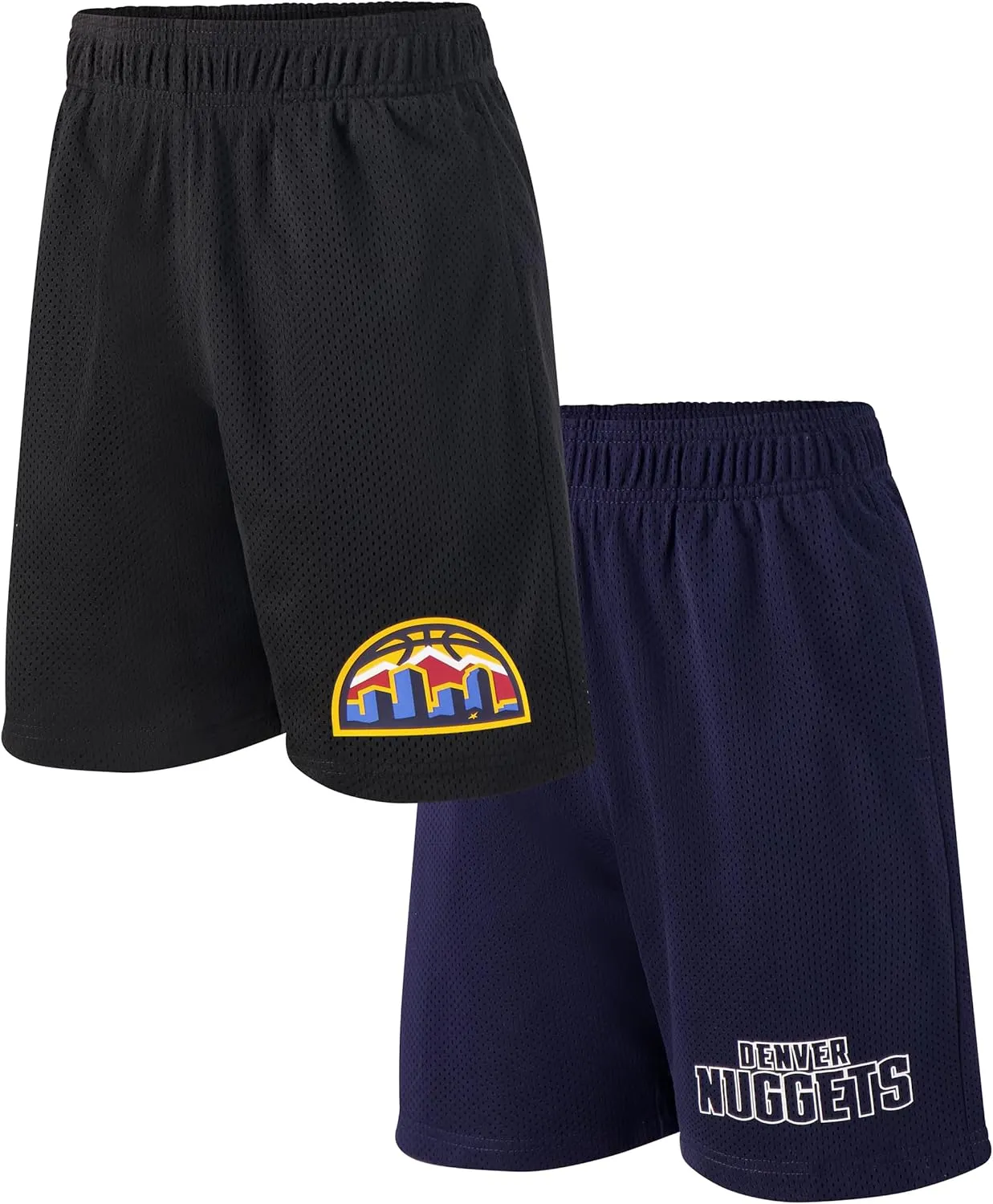 Ultra Game Youth NBA Official Super Soft 2 Pack Basketball Shorts Set