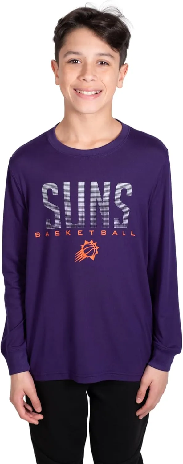 Ultra Game Youth NBA Official Super Soft Long Sleeve T-Shirt