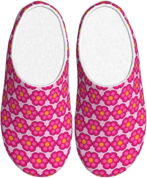 Unisex Warm Slippers Non-Slip Winter Fluffy Slippers Slip-On Plush Slippers Bedroom Slippers House Shoes For Men Women