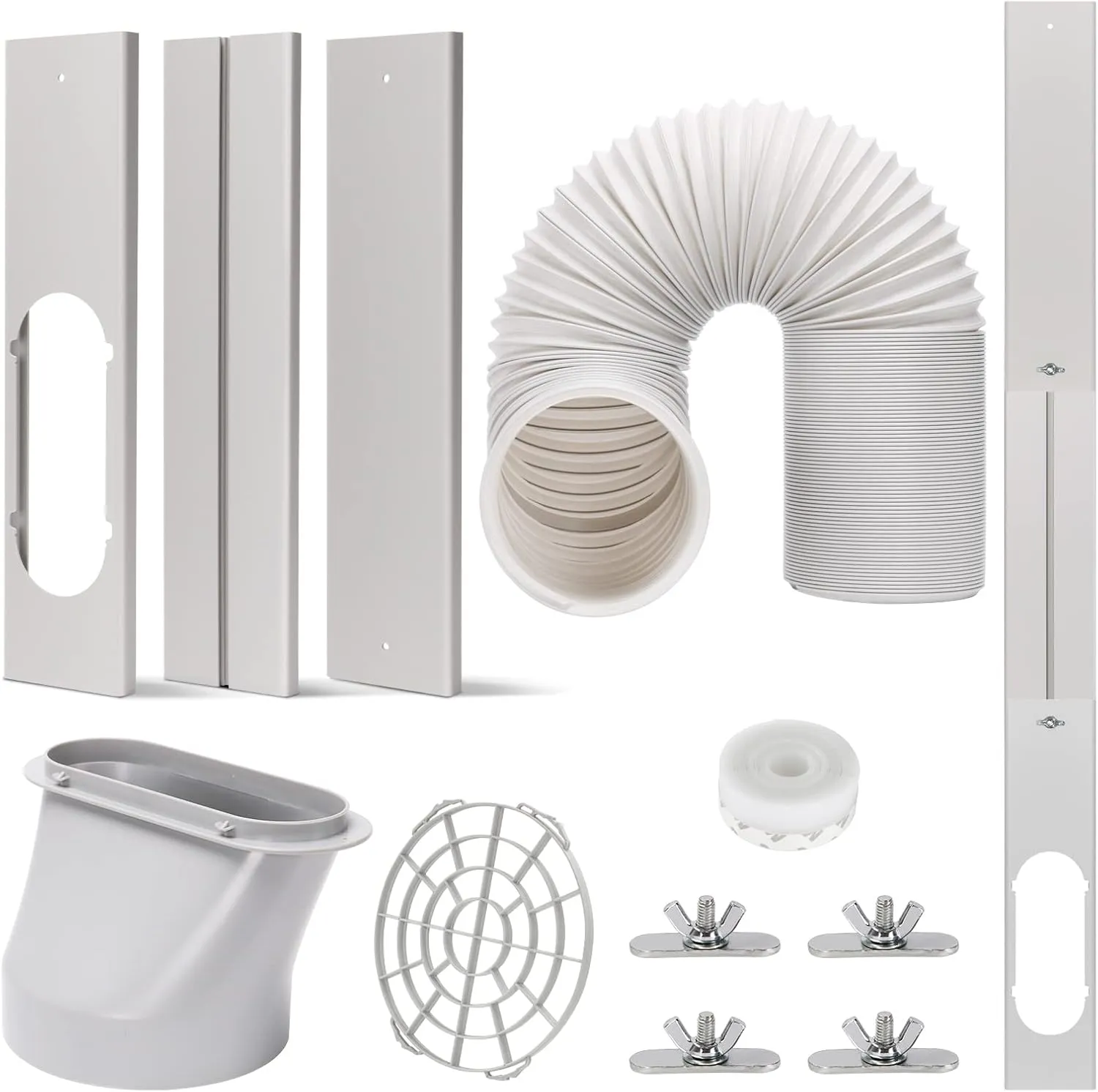 Universal Portable AC Window Kit - Easy Installation!