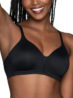 Vanity Fair Women's Wireless Beyond Comfort Bra with Seamless Back (34B-44DD)