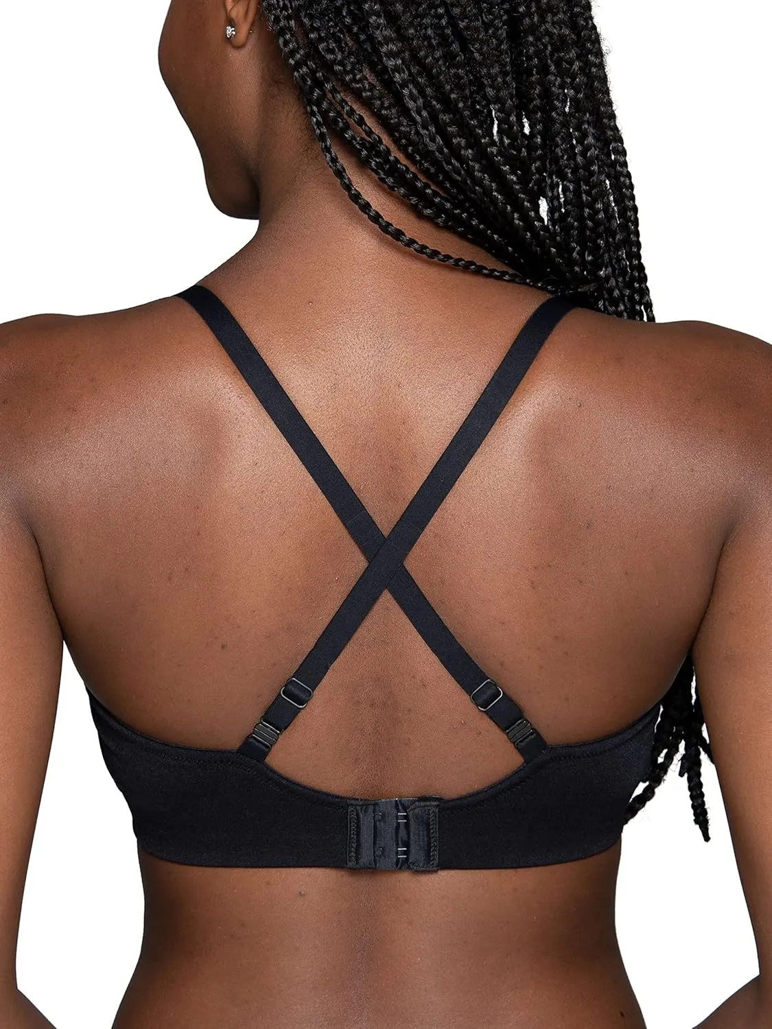 Vanity Fair Women's Wireless Beyond Comfort Bra with Seamless Back (34B-44DD)