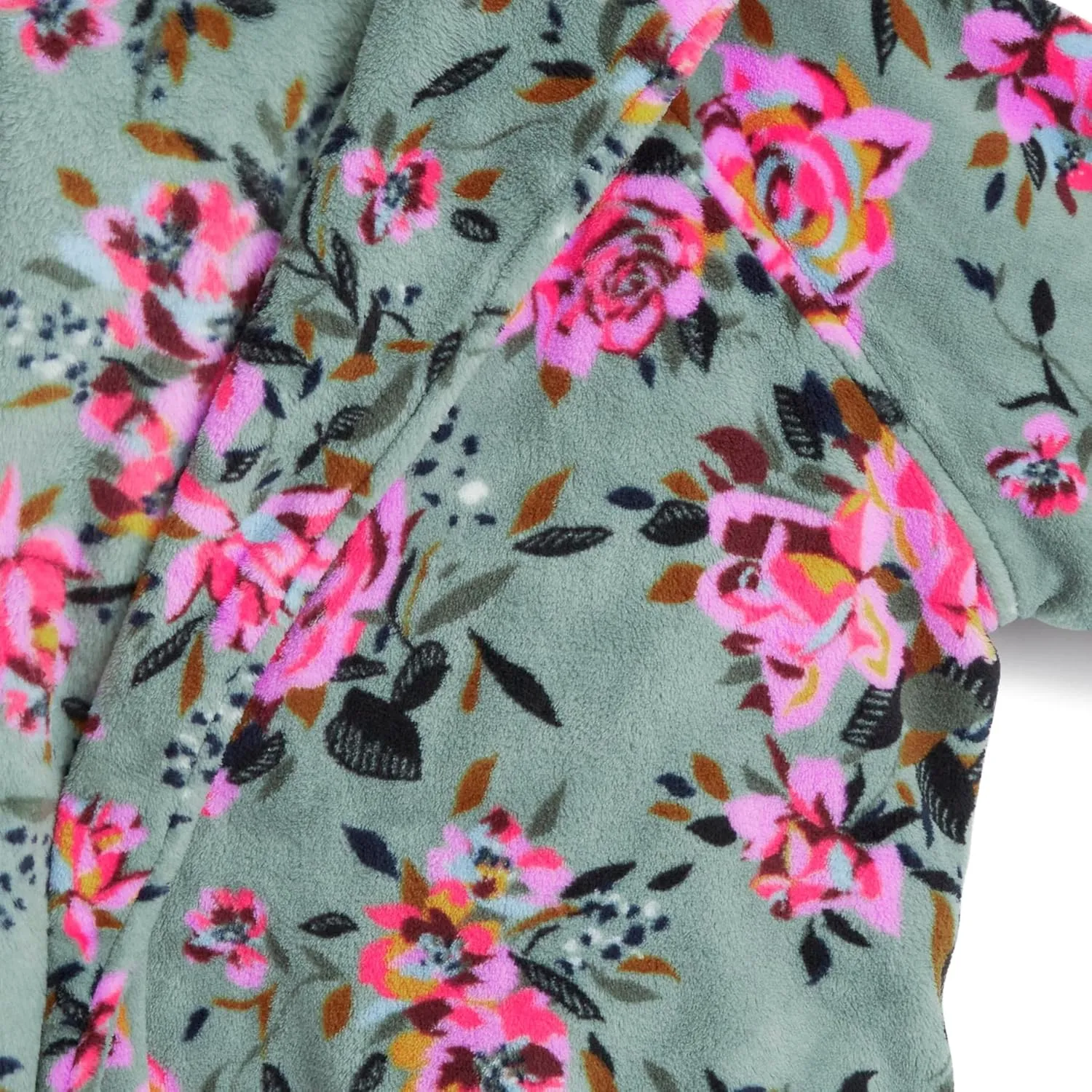 Vera Bradley Women's Plush Fleece Robe (Extended Size Range)