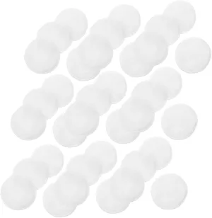 VICASKY 400pcs Reusable Makeup Remover Pads Soft Fluffy Rounds for Deep Pore Cleansing for Eye Makeup Lipstick Facial Cosmetics for Women