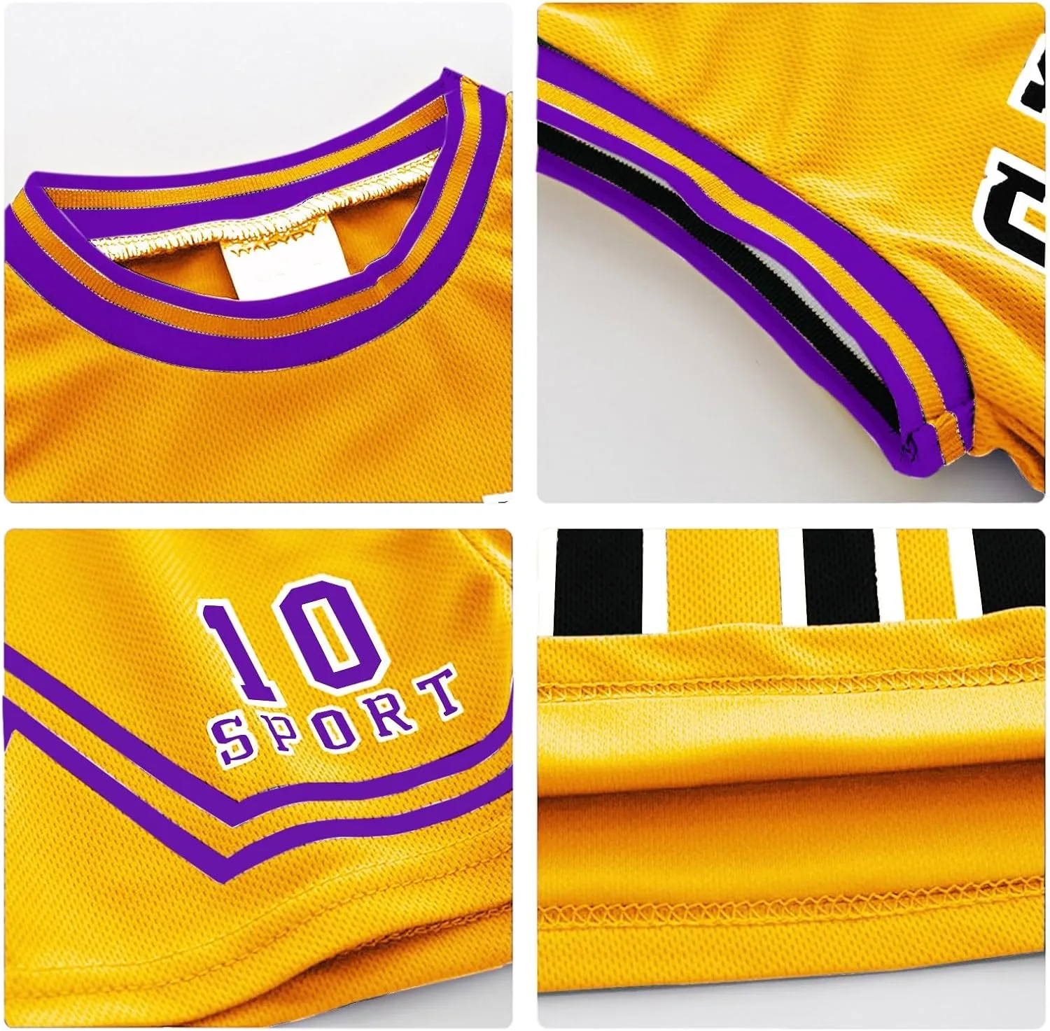 Volunboy Kids Sports Shorts Sets Boys Jerseys Tracksuit 2 Piece Basketball Performance Tank Top and Mesh Shorts Set