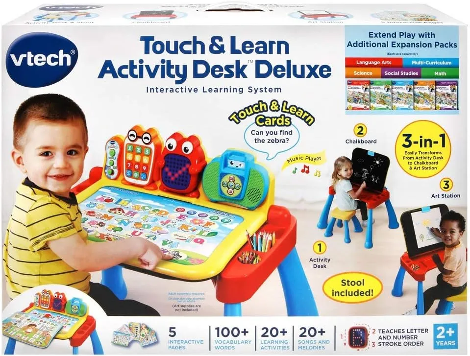 VTech Touch and Learn Activity Desk Deluxe (Frustration Free Packaging)