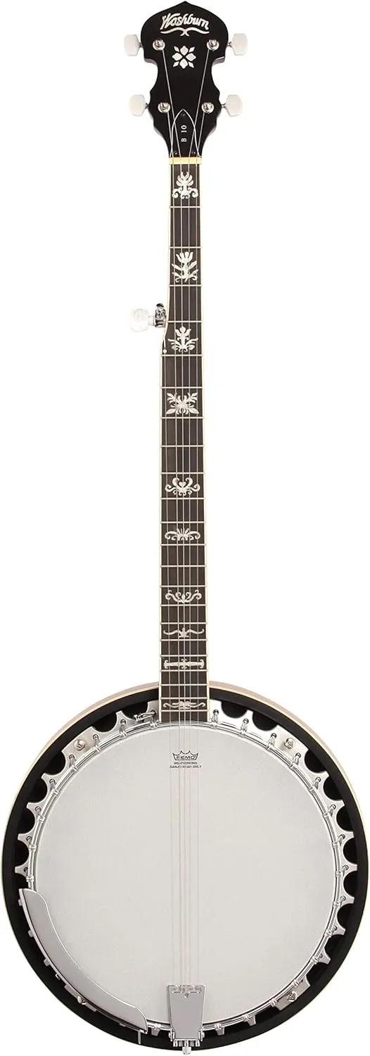 Washburn B10 5-String Banjo, Sunburst Gloss Finish