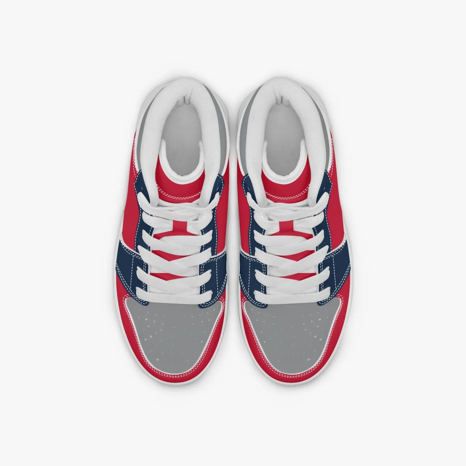 Washington Mystics Fan Unofficial High-Top Shoes, sneakers, and Trainers Unisex for Kids 202 Girls' High-Top Basketball Shoes by Niche Era.