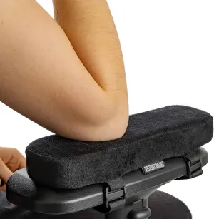 WESTERN COMFORT Office Chair Arm Pads - Soft & Comfortable Memory Foam Arm Rest for Desk Chair & Gaming Chair Armrest Pads - Arm Rest Cover Elbow Support