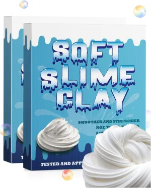 White Slime Clay Modeling Air Dry Foam Clay for Kids,Slime Making Kit for Girls Ages 8-12,Add to Glue to Make Butter Slime,Arts & Crafts,Fake Bake,480 g/16.9 oz