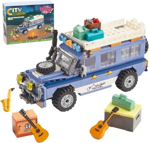 WINNER SPACE City Camper Van Building Set, City Car Building Kits, STEM Building Blocks Kids Toys, Great Gift Idea, Building Sets Toys for Boys Ages 6 7 8 9 10 11 12 13 14