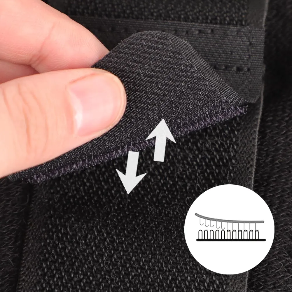 Winter Warm Knee Braces Thick Plush Leg Knee Pads Sleeves Men Women Adjustable Thermal Knee Warmer Support for Cycling Ski