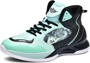 Womens High Top Chinese Stylish Basketball Shoes Comfortable Lace Up Athletic Sports Running Sneakers Non-Slip Soft Tennis Walking Shoes