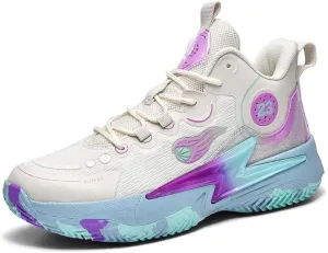 Womens Mens Basketball Shoes Lightweight Fashion Breathable Comfortable Non Slip Sport Indoor Outdoor Volleyball Sneakers for Unisex