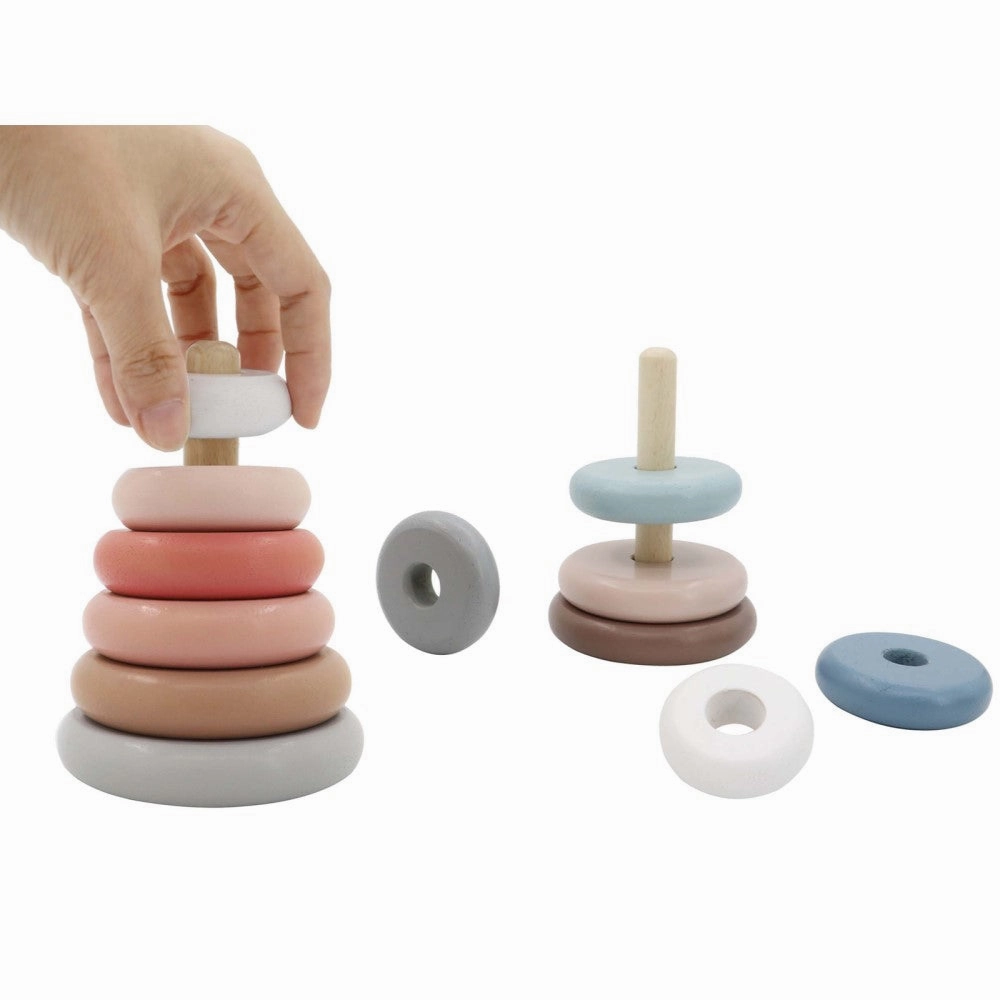Wooden Stacking Tower Marina