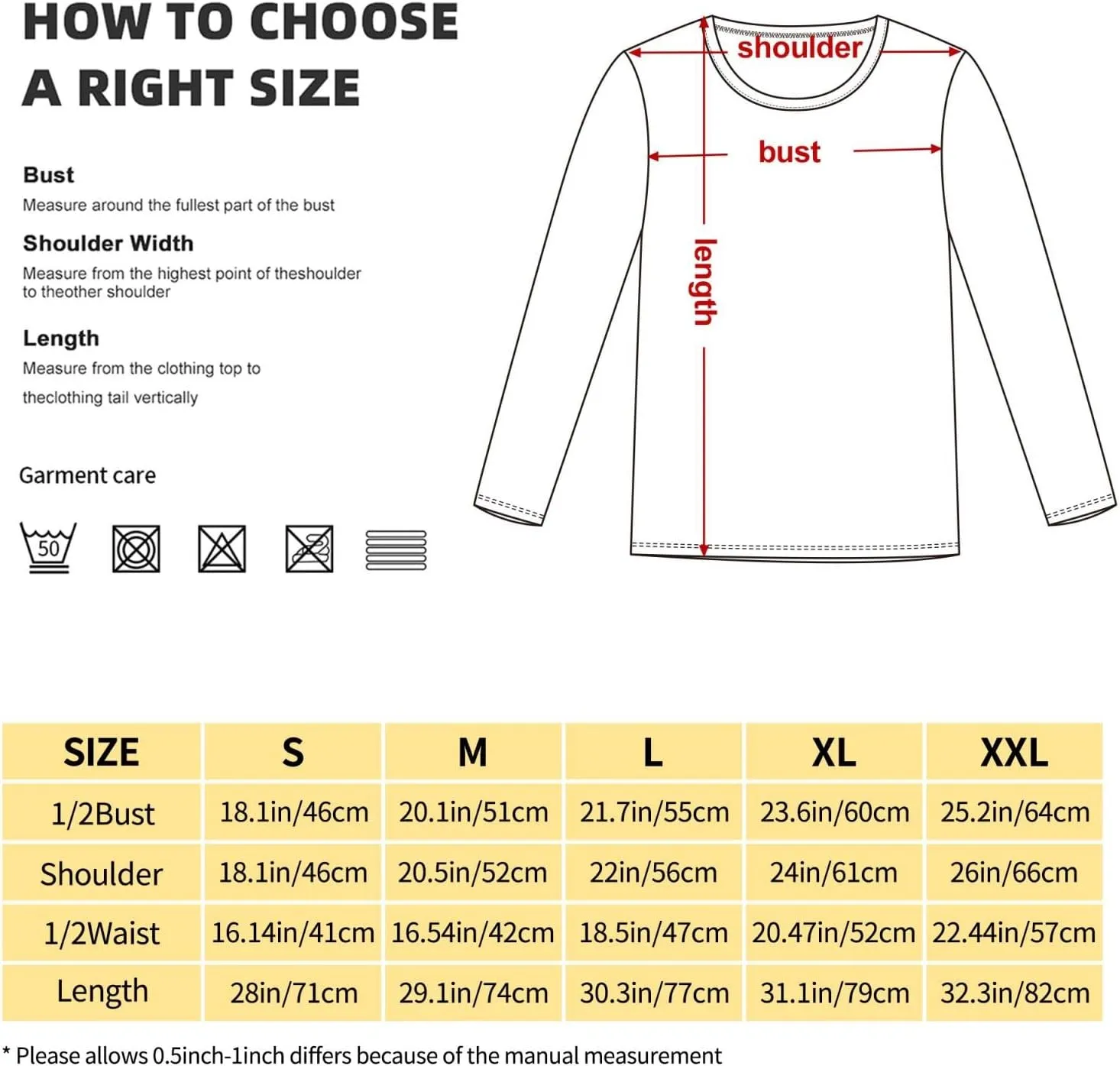 XENITE Molly Music and Hatchet Men's Long Sleeve Crewneck T-Shirts Base Layer Shirt Gym Athletic Tee Black