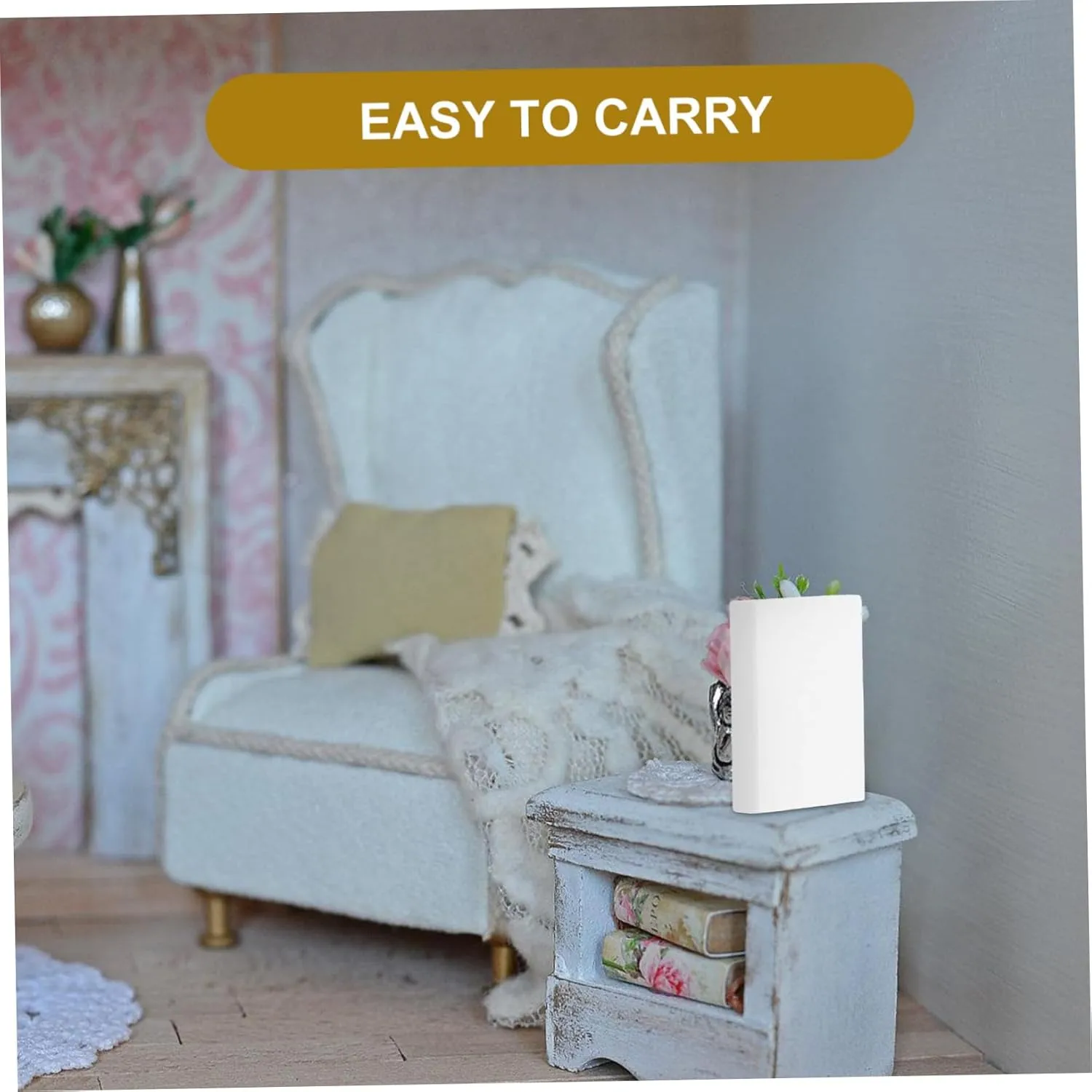YARNOW 5sets DIY Mini Books Photo Prop Miniature Books Decor Mini House Decoration Miniature Kit Dollhouse Library 30pcs*5