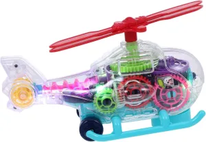 YARNOW Musical Helicopter with Lights Material Interactive Airplane Model for Enhances Hand Eye Coordination and Intelligence for Boys