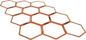Yes4All Hex Agility Rings/Speed Rings with Carrying Bag – Hexagon Rings, Agility Hurdles for Agility Footwork Training