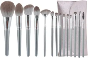 YIRENZUI 14pcs Champagne Makeup Brushes Set for Cosmetic Foundation Blush Eyeshadow Blending Make Up Brush Beauty Tool,Best Choice (Color : D, Size : As Shown)