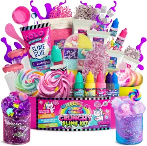 YOLO Unicorn Candy Craze Slime Kit - DIY Slime Making Set for Girls 8-12 with 40  Magical Add-ins, Glitter & Cloud Slime Supplies