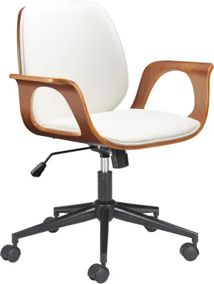 Zuo Ali Office Chair White